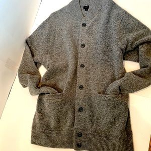 Men’s 100% Lamb Wool Cardigan - J.Crew XL